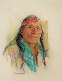Nicholas Raphael de Grandmaison, Untitled - Stoney Indian