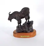 Steve Hoar, The Rock Hopper #4/20, 1987, bronze sculpture