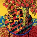 Grant Leier, Martinis and Roses in the Mustard Room