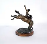 Jay Contway, Champion, Calgary Stampede #7/24, 1987, bronze sculpture