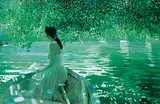 Zhong-Yang Huang, Farewell, oil on wood board