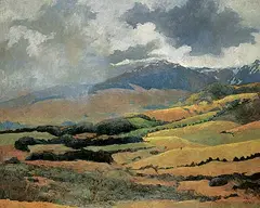 Marty Ricks, Field in the High Country, 2009, oil on canvas