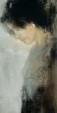 Josep Domenech Sanchez, Untitled - Pearl Earring, 2000, acrylic on canvas