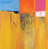 Lee Beames, Seasonal Rhythms, 2003, acrylic and sand on canvas