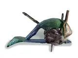 Lesley Drisdale, Siren [Ella], 1996, paper mache and mixed media sculpture