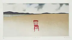 William John Houston Laing, Muttart Print #31/50, 1987, colour etching on paper