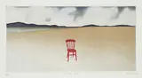 William John Houston Laing, Muttart Print #31/50, 1987, colour etching on paper