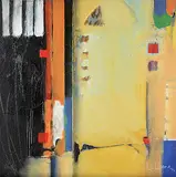Don Li-Leger, Inference, 2004, acrylic on canvas