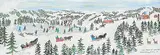 Irene E. McCaugherty, The Face of Winter #13/500, 1991, photolithographic reproduction on paper