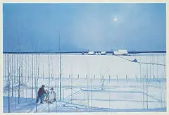 Peter Shostak, Maybe I'll Get New Skates for my Birthday #98/275, photolithographic reproduction on paper