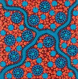 Andrew Roger Highfold Tjupurrula, Kapi Piti, 2016, acrylic on canvas