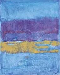 Geoffrey Wooller, Forest and Slough, 2000, acrylic on canvas