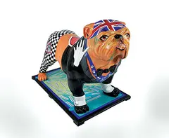 Janet B. Armstrong, Tom Drooly, 2015, painted fibreglass and mixed media sculpture
