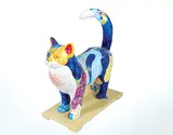Brianna Schretlen, Patches, painted fibreglass and mixed media sculpture