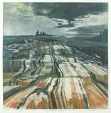 Ed Bartram, Evening Georgian Bay #2 #35/45, 1982, colour etching on paper