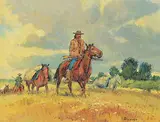 Sheryl Lamar Bodily, Untitled - Leading the Party, oil on canvas
