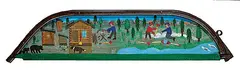 Ewald  Rentz, Untitled - The Lumberjack's Dream, mixed media