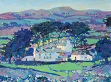 Robert Genn, Cork Farm Group, oil on canvas