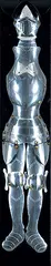 Jeff De Boer, Untitled - Knights Armour Tie #1/3, 1999, metal sculpture