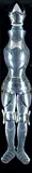 Jeff De Boer, Untitled - Knights Armour Tie #1/3, 1999, metal sculpture