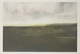 Takao Tanabe, Dark Prairie, II #17/30, 1984, colour etching on paper