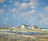 Yakov Besperstov, Cape Kazanty, 1979, oil on canvas