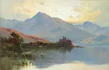 Alfred Fontville de Breanski, Kilchurn Castle, Loch Awe. N.B.