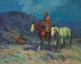 Jack Elmo King, Untitled - Scouting Party