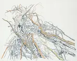 Edward William Godwin, The Belanger Suite #8/20, colour lithograph on paper