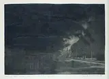 Scott Goudie, Rennie's Mill Road #8/10, 1978, etching on paper