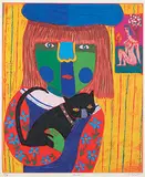 Zbigniew Stanley Kupczynski, Monika #66/98, colour silkscreen on paper