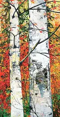 Lloyd Major, Shedding Beauty, oil on canvas