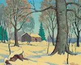 William Parsons, Through the Wood Lot, At Ravenshoe