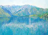 Diane Paton Peel, Lake Chelan Calm, 2008, oil on canvas