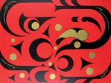 Andrew Dexel, Untitled - Abstract Bird, 2008, acrylic on canvas