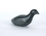 Eli Tikeayak, Untitled - Bird, black stone carving