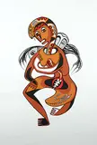 Daphne Odjig, Bad Medicine Woman #A/P