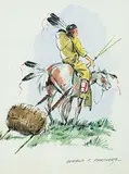 Gerald T. Tailfeathers, Indian Travois