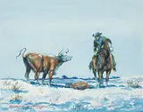 Gerald T. Tailfeathers, Untitled - The New Calf