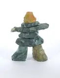 Clivelon Totan, Inukshuk, 2006, stone carving