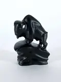 Mark Totan, Untitled - Black Stone Buffalo