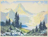 A.C. and Barbara Leighton - Barleigh, Mount Assiniboine #95/100