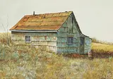 Leonard James Gibbs, Squatter's Cabin