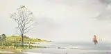 Tom Kerr, Untitled - Heading Home, watercolour on paper