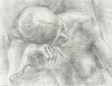 Charles Warren Luckock, Untitled - Female Figure, 1978, graphite on paper