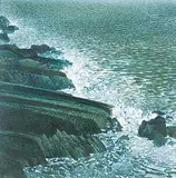 Ronald Bolt, Cauldron's Edge #13, 1977, oil on board