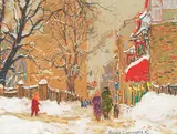 Horace Champagne, Restaurant le Relais, Old Quebec City