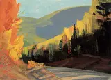 Alan Caswell Collier, Autumn Roadside, Near New Carlaw, Ont. Madawaska Valley