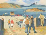 Henry George Glyde, Wharf, Port Washington, Pender Island, B.C.