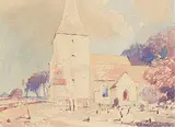 Alfred Crocker Leighton, St. Mary's in the Marsh, Kent